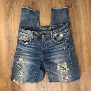 American Eagle tom girl/ mom jeans